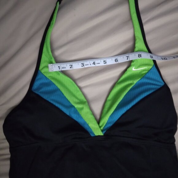 Nike halter tankini bathing suit top - Picture 3 of 7